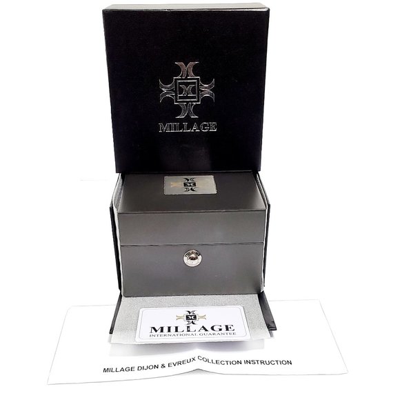 Millage The Dijon Ml0073-B Color Rose Gold Stainless Steel Swiss Watch 4326 - Picture 10 of 10